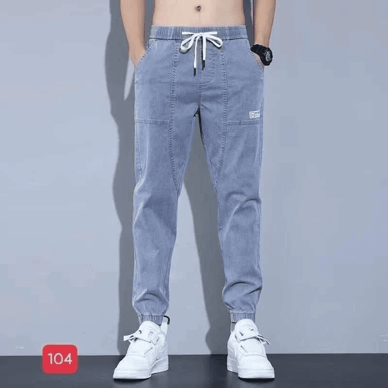 Quần jean nam cao cấp chất liệu jean bò co giãn